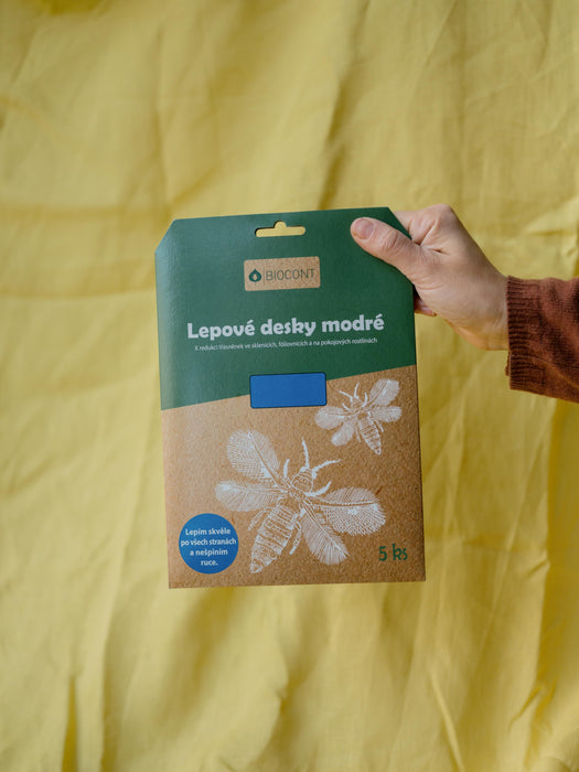 Modré lepové desky